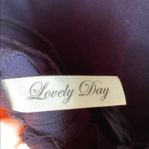 Stretchy navy blue dress - Picture 5 of 5